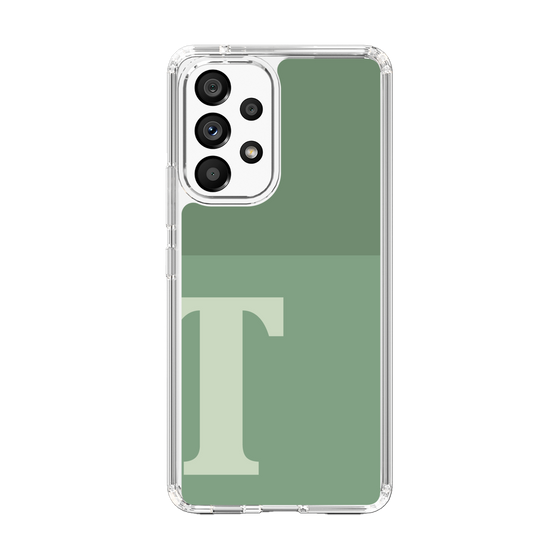 Slim Protection Case［ Original - initial two tone - T green ］