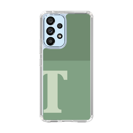 Slim Protection Case［ Original - initial two tone - T green ］