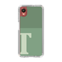 Slim Protection Case［ Original - initial two tone - T green ］