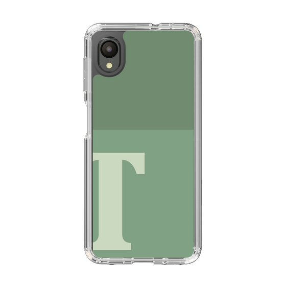 Slim Protection Case［ Original - initial two tone - T green ］