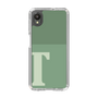 Slim Protection Case［ Original - initial two tone - T green ］
