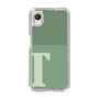 Slim Protection Case［ Original - initial two tone - T green ］