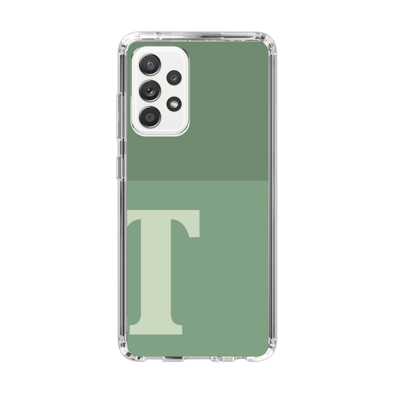 Slim Protection Case［ Original - initial two tone - T green ］