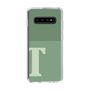 Slim Protection Case［ Original - initial two tone - T green ］