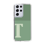 Slim Protection Case［ Original - initial two tone - T green ］