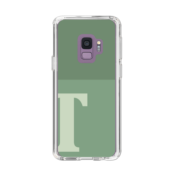 Slim Protection Case［ Original - initial two tone - T green ］