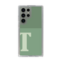 Slim Protection Case［ Original - initial two tone - T green ］