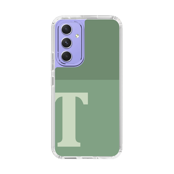 Slim Protection Case［ Original - initial two tone - T green ］