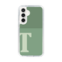 Slim Protection Case［ Original - initial two tone - T green ］