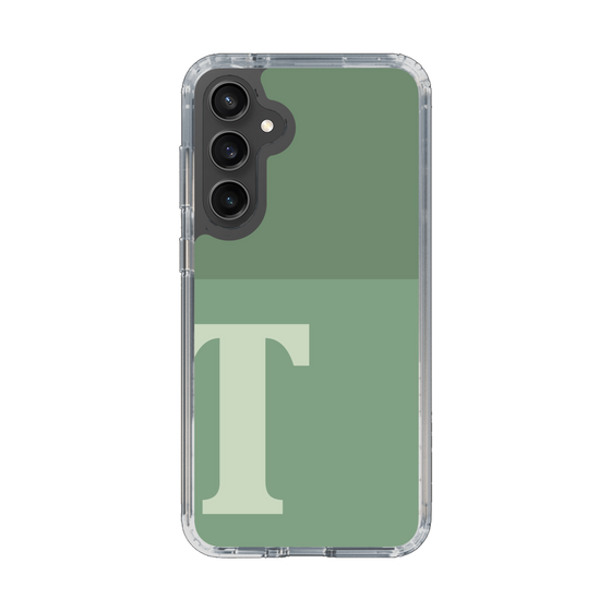 Slim Protection Case［ Original - initial two tone - T green ］