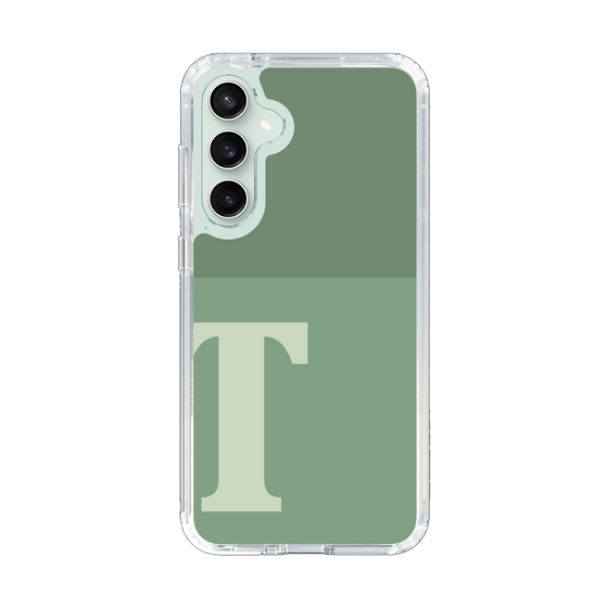 Slim Protection Case［ Original - initial two tone - T green ］