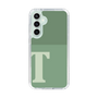Slim Protection Case［ Original - initial two tone - T green ］