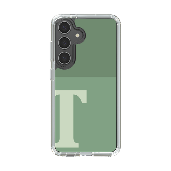 Slim Protection Case［ Original - initial two tone - T green ］