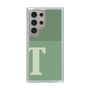 Slim Protection Case［ Original - initial two tone - T green ］