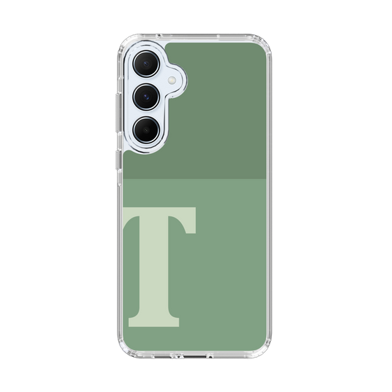 Slim Protection Case［ オリジナル - initial two tone - T green ］
