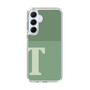 Slim Protection Case［ オリジナル - initial two tone - T green ］