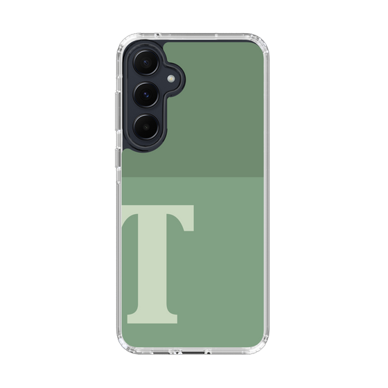 Slim Protection Case［ オリジナル - initial two tone - T green ］