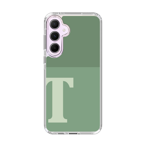 Slim Protection Case［ オリジナル - initial two tone - T green ］