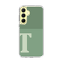 Slim Protection Case［ オリジナル - initial two tone - T green ］
