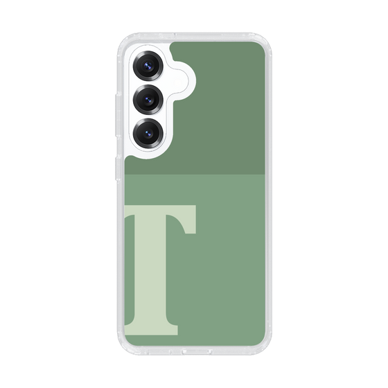 Slim Protection Case［ Original - initial two tone - T green ］