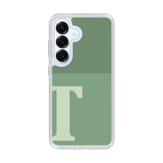 Slim Protection Case［ Original - initial two tone - T green ］
