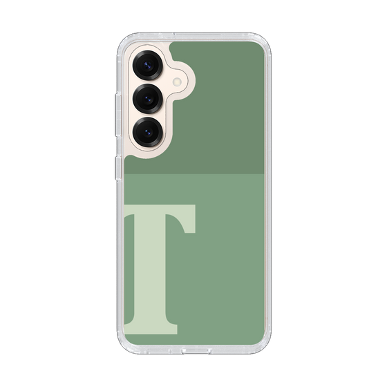 Slim Protection Case［ Original - initial two tone - T green ］