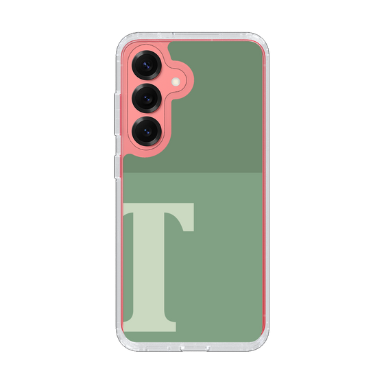 Slim Protection Case［ Original - initial two tone - T green ］
