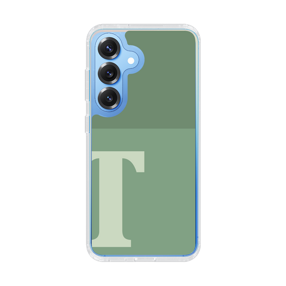 Slim Protection Case［ Original - initial two tone - T green ］