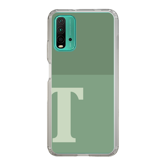 Slim Protection Case［ Original - initial two tone - T green ］