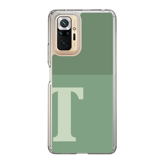 Slim Protection Case［ Original - initial two tone - T green ］