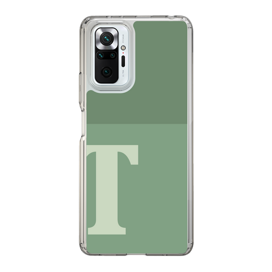 Slim Protection Case［ Original - initial two tone - T green ］