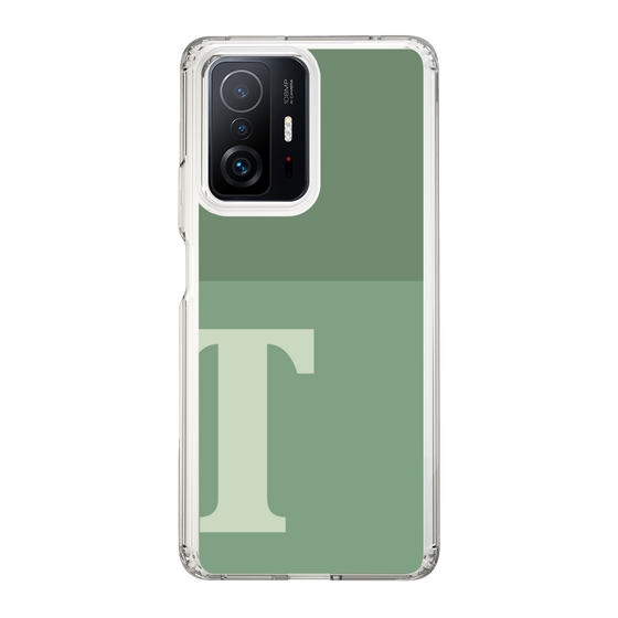 Slim Protection Case［ Original - initial two tone - T green ］