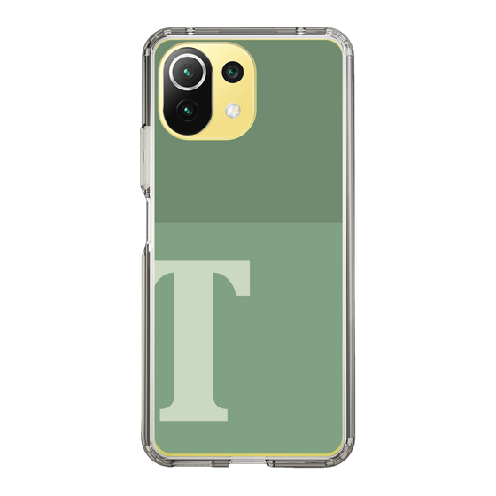 Slim Protection Case［ Original - initial two tone - T green ］