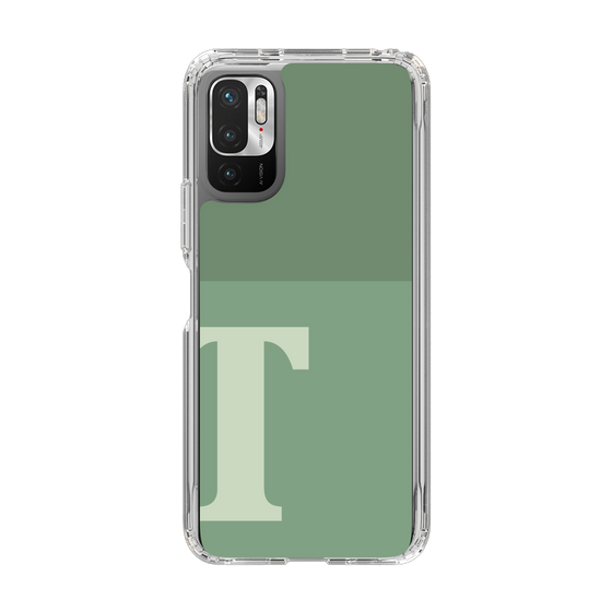 Slim Protection Case［ Original - initial two tone - T green ］