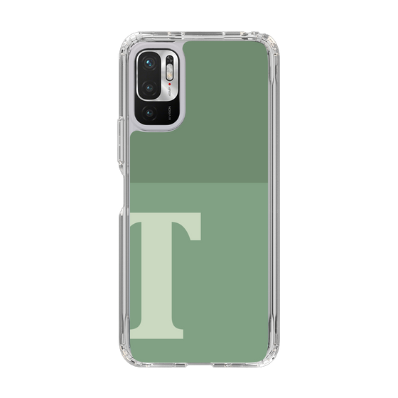 Slim Protection Case［ Original - initial two tone - T green ］