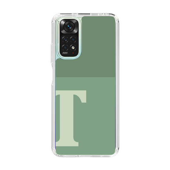 Slim Protection Case［ Original - initial two tone - T green ］