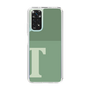 Slim Protection Case［ Original - initial two tone - T green ］