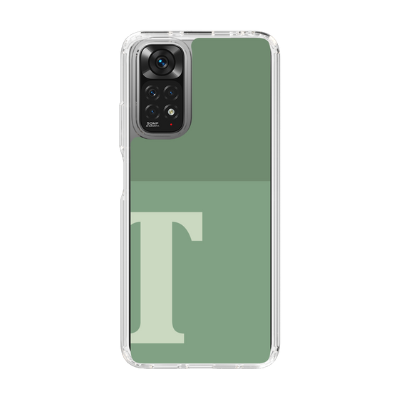 Slim Protection Case［ Original - initial two tone - T green ］
