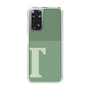 Slim Protection Case［ Original - initial two tone - T green ］