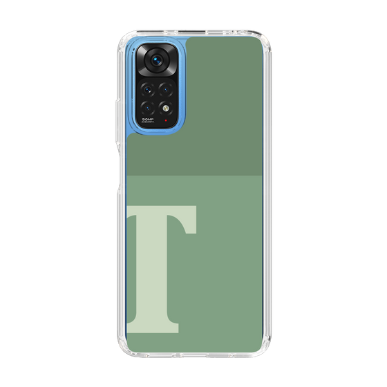 Slim Protection Case［ Original - initial two tone - T green ］