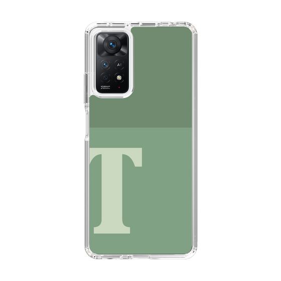 Slim Protection Case［ Original - initial two tone - T green ］