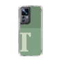 Slim Protection Case［ Original - initial two tone - T green ］