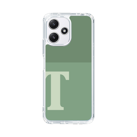 Slim Protection Case［ Original - initial two tone - T green ］