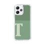 Slim Protection Case［ Original - initial two tone - T green ］
