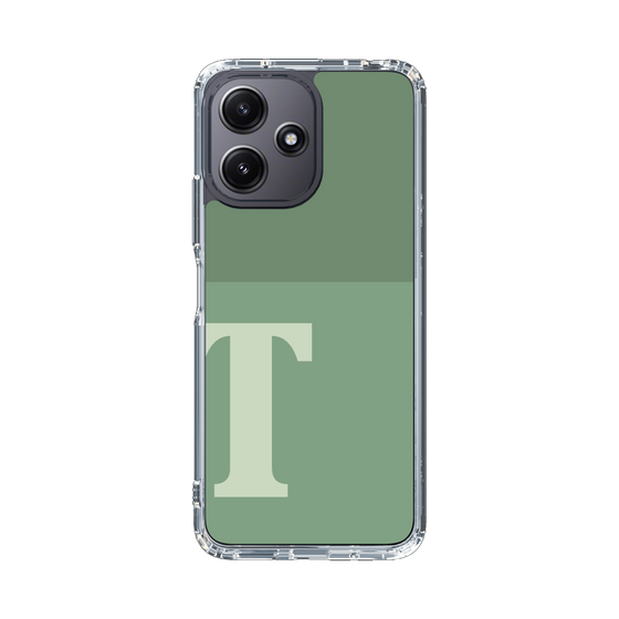 Slim Protection Case［ Original - initial two tone - T green ］