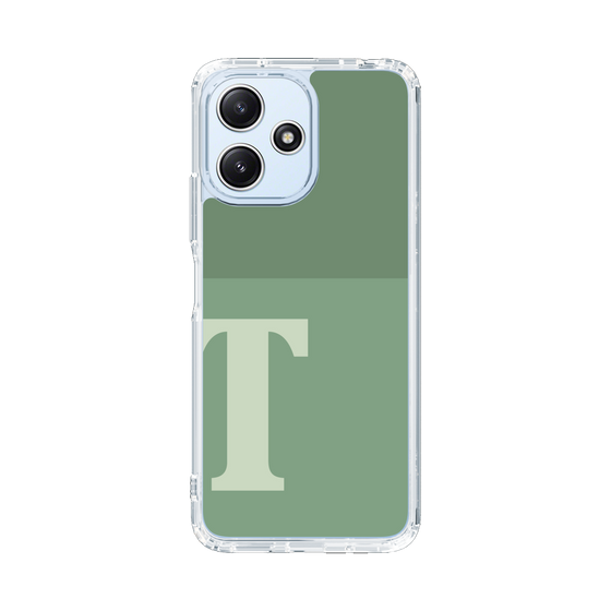 Slim Protection Case［ Original - initial two tone - T green ］