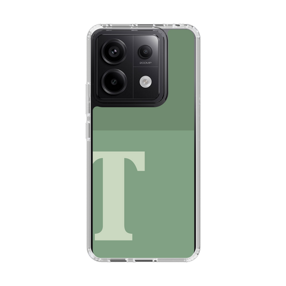 Slim Protection Case［ Original - initial two tone - T green ］