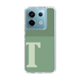 Slim Protection Case［ Original - initial two tone - T green ］