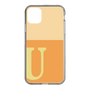 Slim Protection Case［ Original - initial two tone - U orange ］