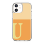 Slim Protection Case［ Original - initial two tone - U orange ］